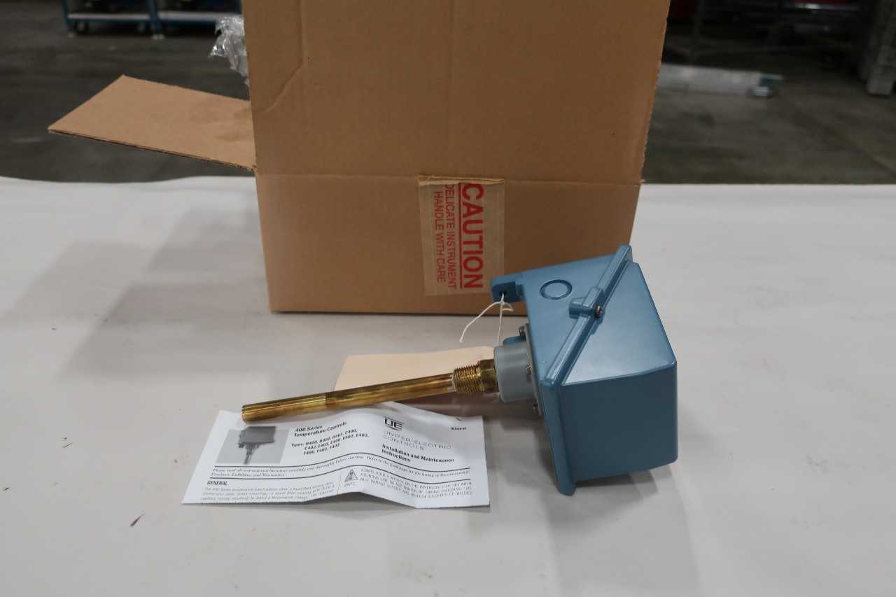 UNITED ELECTRIC TEMPERATURE SWITCH C402-120 - AUTOMATION & CONTROLS