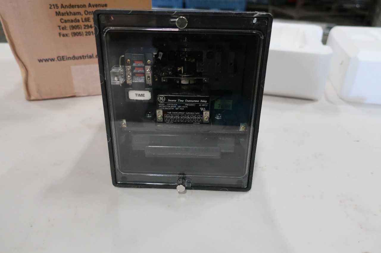 GE INVERSE TIME OVERCURRENT RELAY 12IFC51A2A  - PNEUMATIC PARTS