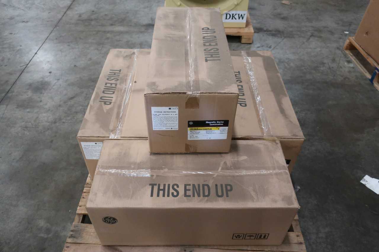 1 PALLET OF GE CR308B4041DADTJA COMBINATION STARTERS  - MISCELLANEOUS