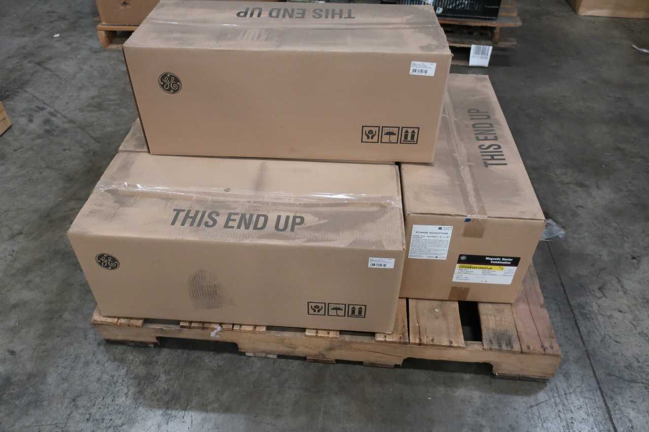 1 PALLET OF GE CR308B4041DADTJA COMBINATION STARTERS  - MISCELLANEOUS