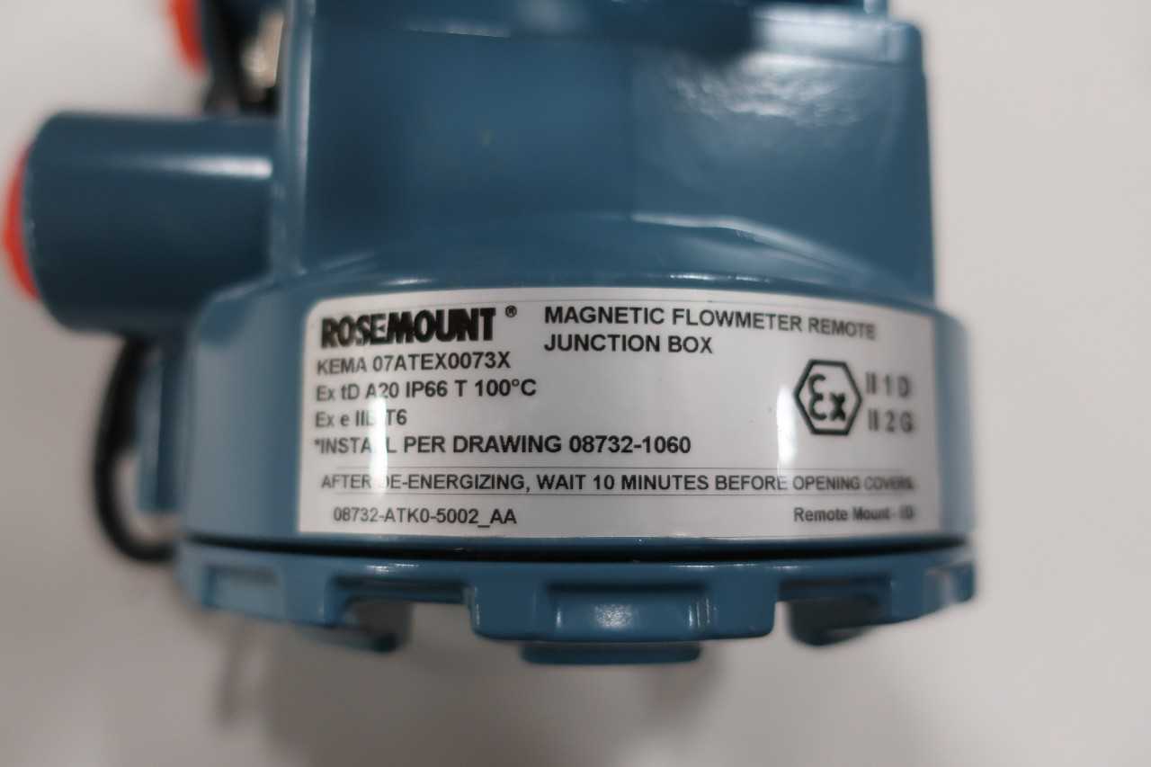 ROSEMOUNT MAGNETIC FLOWMETER 8732ESR1A1N0M4 - FLOW METER