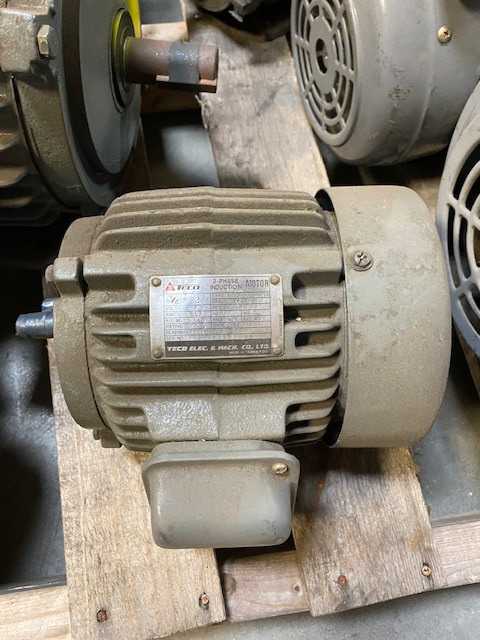 Lot of 12 Induction and DC Motors - Used - Bench Tested - Pulled from Tool Crib Inventory - ELECTRIC MOTORS