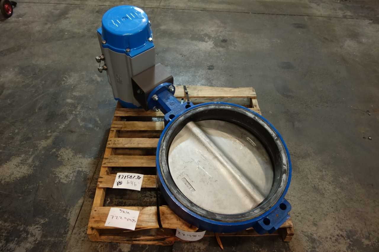 ABZ VALVE BUTTERFLY VALVE AND ACTUATOR 24IN 150PSI W/ 116PSI - VALVES