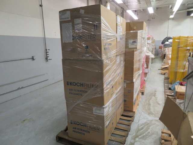Koch Multi Pleat XL 24 X 24 X 2 Filters, NEW pallet (lot) - PLANT & FACILITY