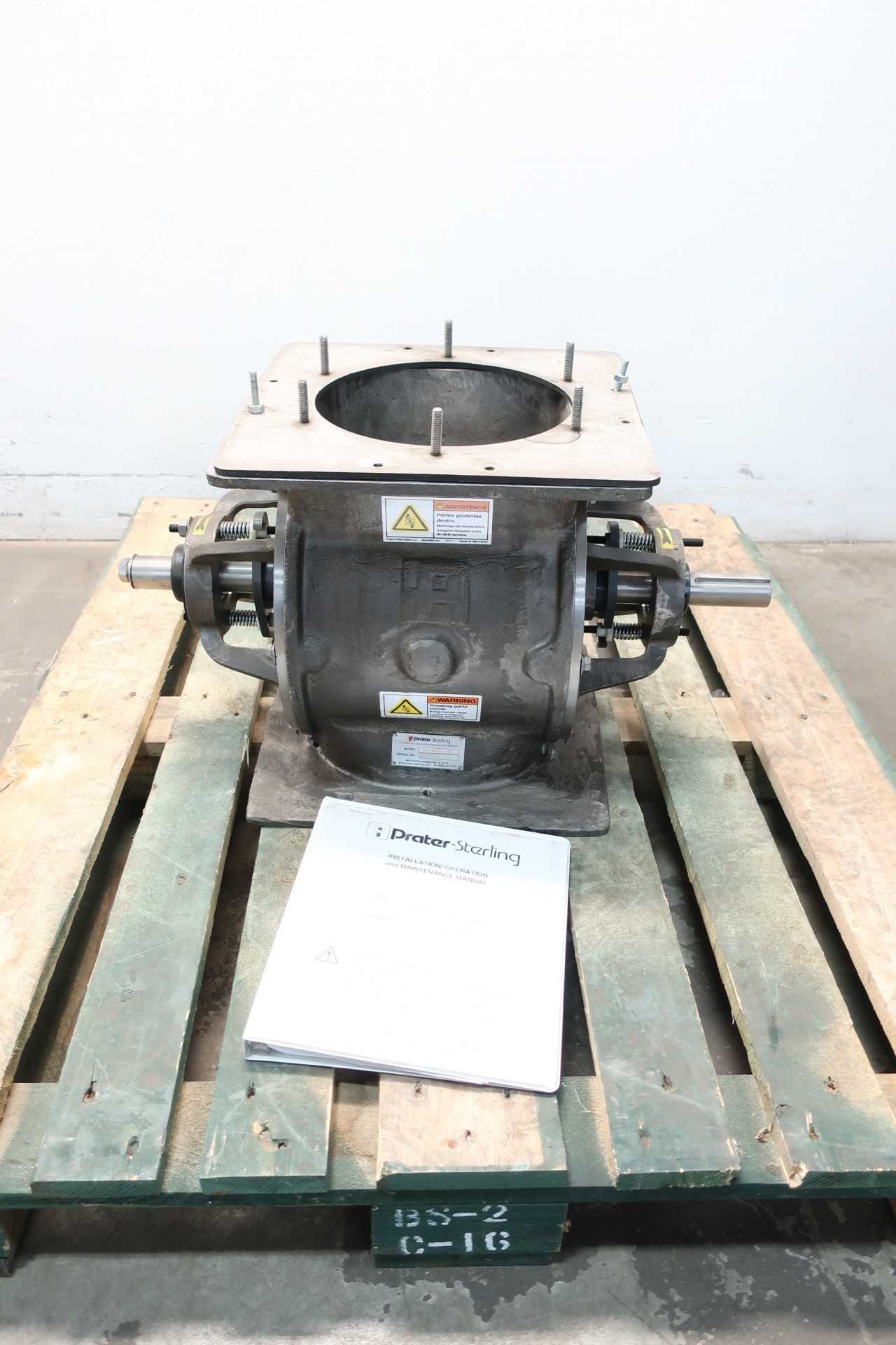 PRATER-STERLING PAV-10X.SS. PAV SERIES ROTARY AIRLOCK FEEDER VALVE - VALVES