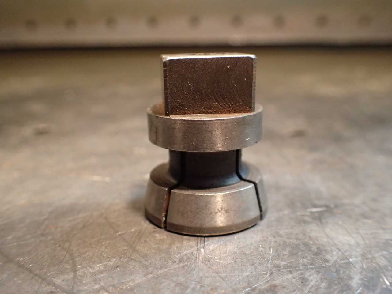 Ziegler 3LX-312C Square Drive Tap Collet: 1/8" ssP FL Tool 3-TC-312 TA3-312C LX2 - HOLEMAKING TOOLS