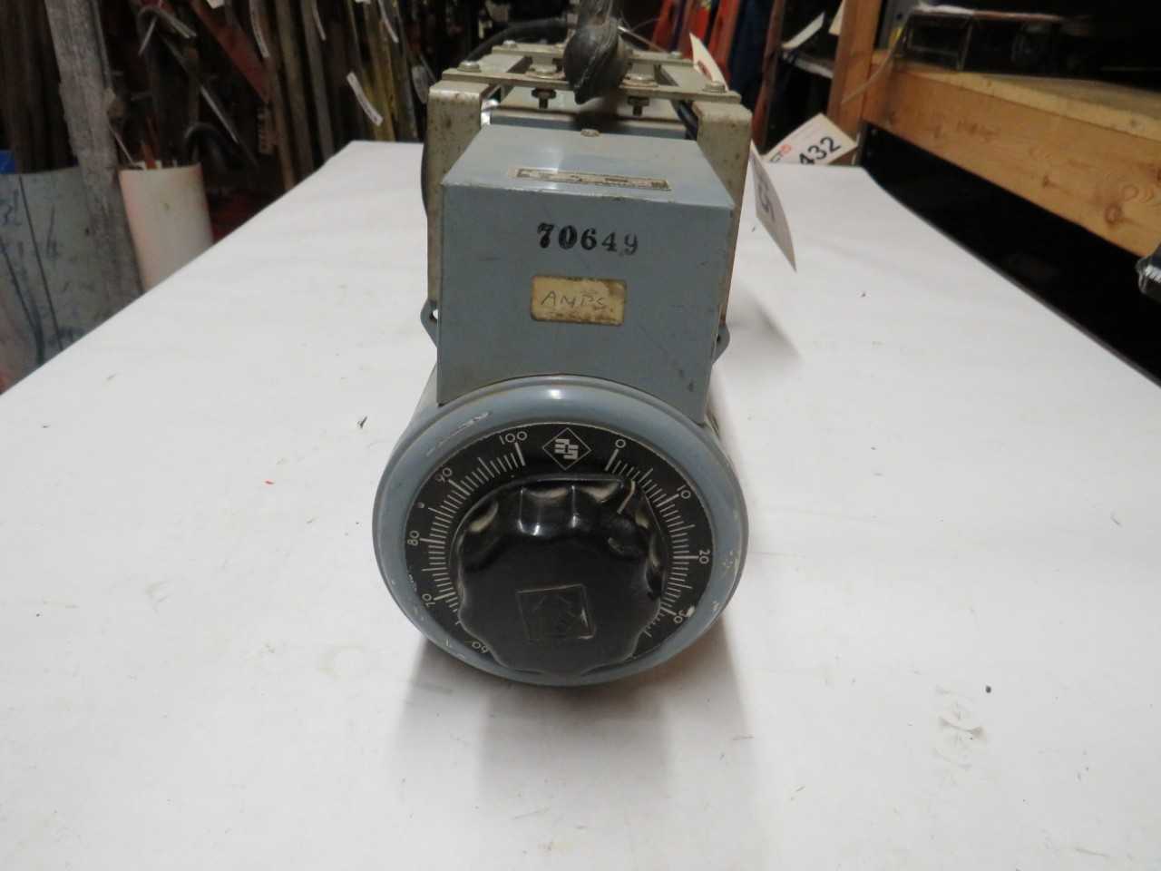 POWERSTAT 1168BT-3 60HZ, 3PH, 10A, 4.8KVA VARIABLE AUTOTRANSFORMER - ELECTRICAL COMPONENTS