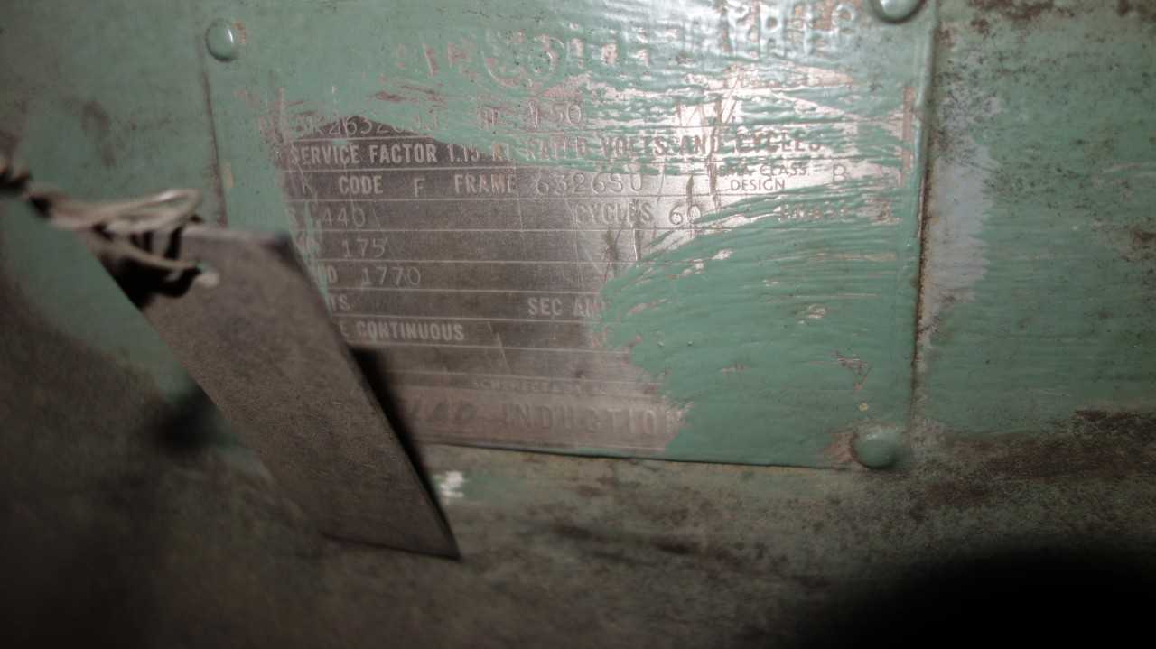 GENERAL ELECTRIC 6326SU 150HP 440V-AC AC MOTOR - ELECTRIC MOTORS