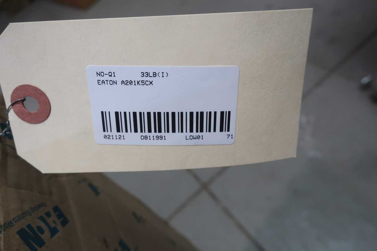 EATON A201K5CX MODEL J 440/480V-AC 270A 200HP SIZE 5 AC CONTACTOR - CONTACTORS