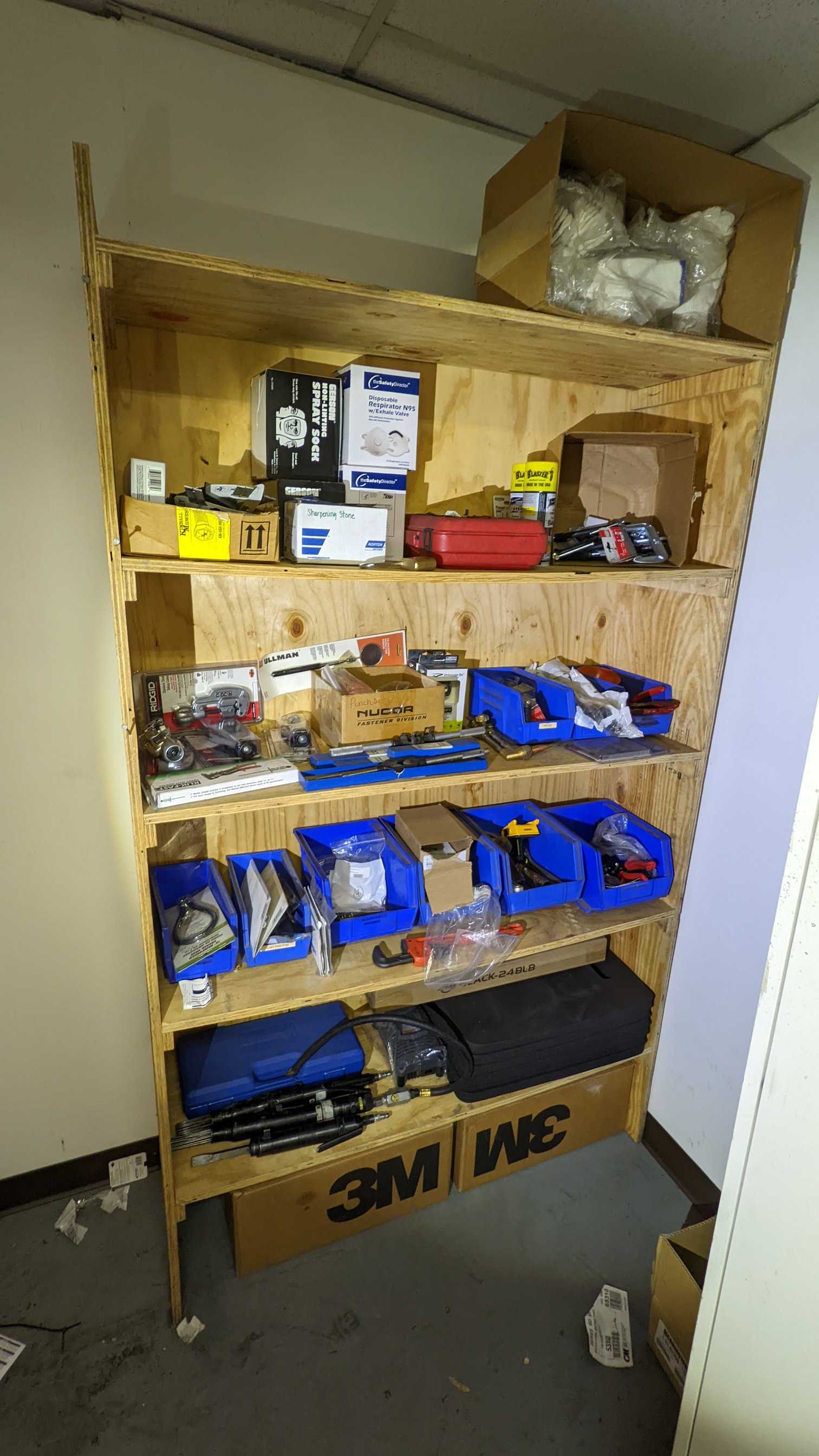 CONTENTS OF SHELVING - ELECTRIC POWER TOOLS CONTENTS OF SHELVING - ELECTRIC POWER TOOLS