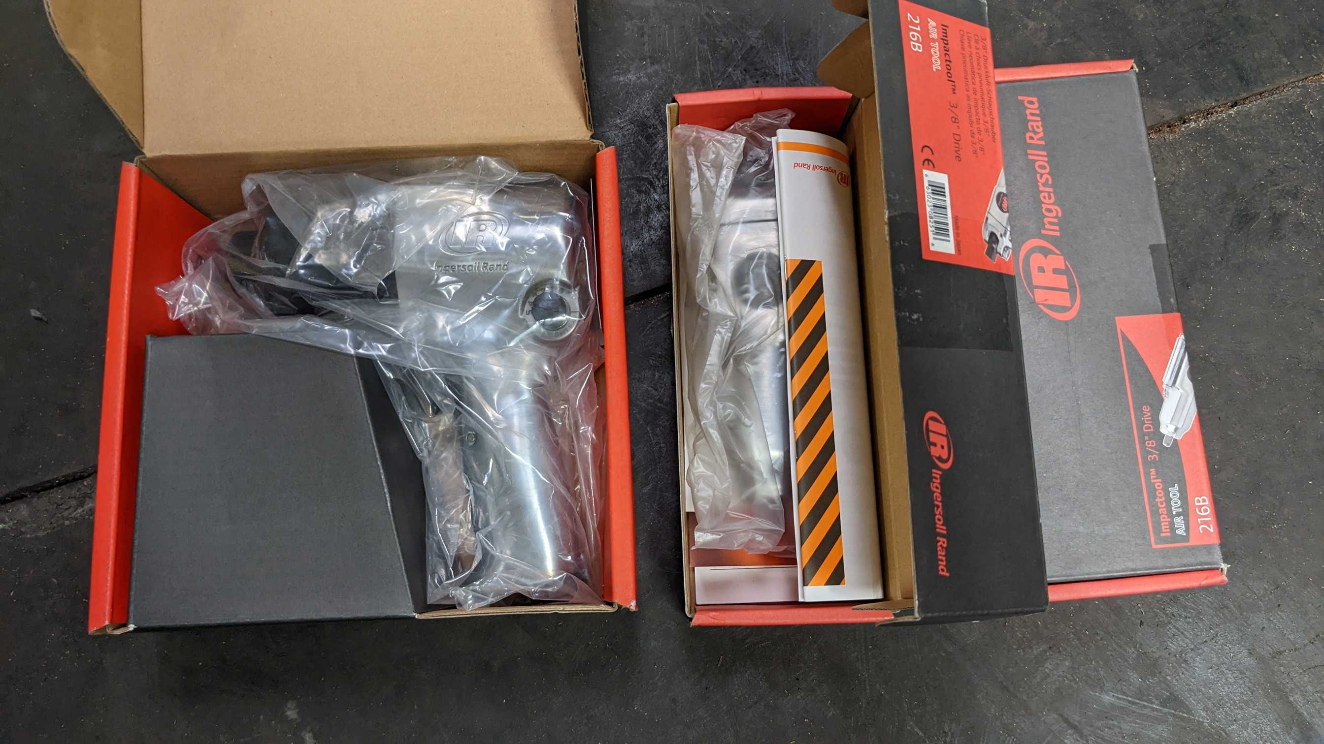 LOT OF 3 AIR TOOLS - PNEUMATIC POWER TOOL