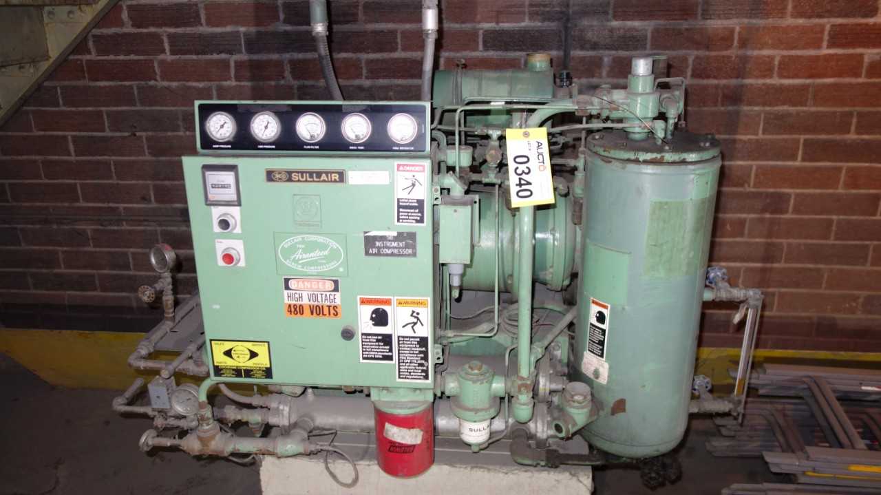 SULLAIR 064973-200 INSTRUMENT AIR COMPRESSOR - AIR COMPRESSORS