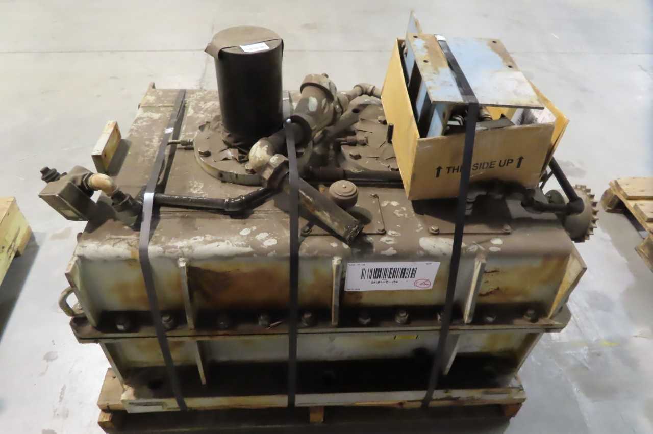 DRESSER FOOTE-JONES 1414-VBHS ENCLOSED GEAR DRIVE 439:1 11.5HP - GEAR REDUCERS