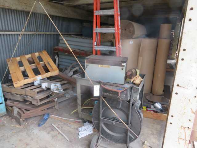 Lot of various items including Chicago 4' Hand Brake - HAND TOOLS