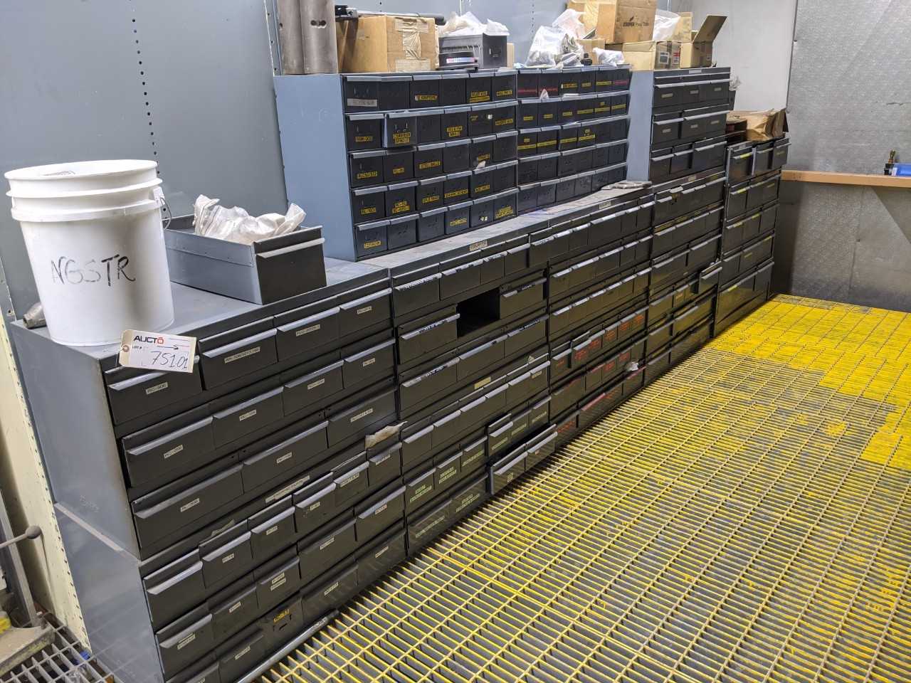 Contents of pigeon hole shelving - Assorted tool parts and repair kits - SHELVING Contents of pigeon hole shelving - Assorted tool parts and repair kits - SHELVING
