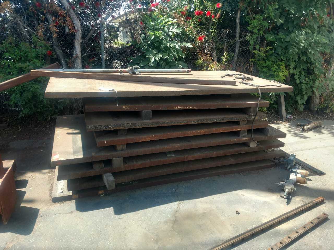 2"' X 48" X 75" Steel Plate, approx. 13,720 lbs. -