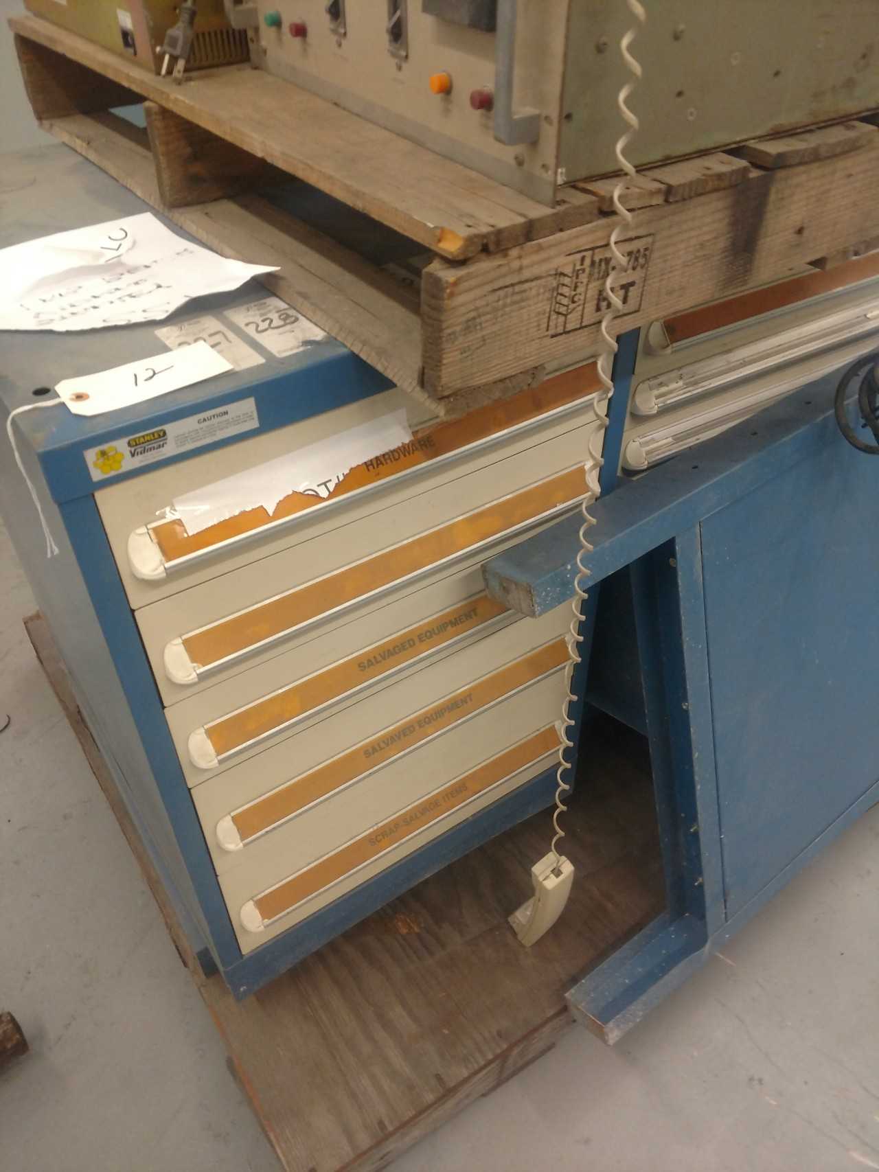 (5) ea Stanley Vidmar Cabinets - TOOL STORAGE