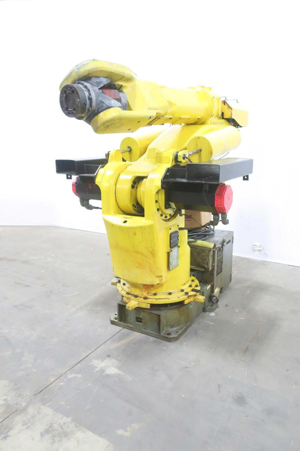 FANUC S-420IF ROBOT W/ R-J2 CONTROLLER TEACH PENDANT COMPLETE ASSEMBLY - MISCELLANEOUS