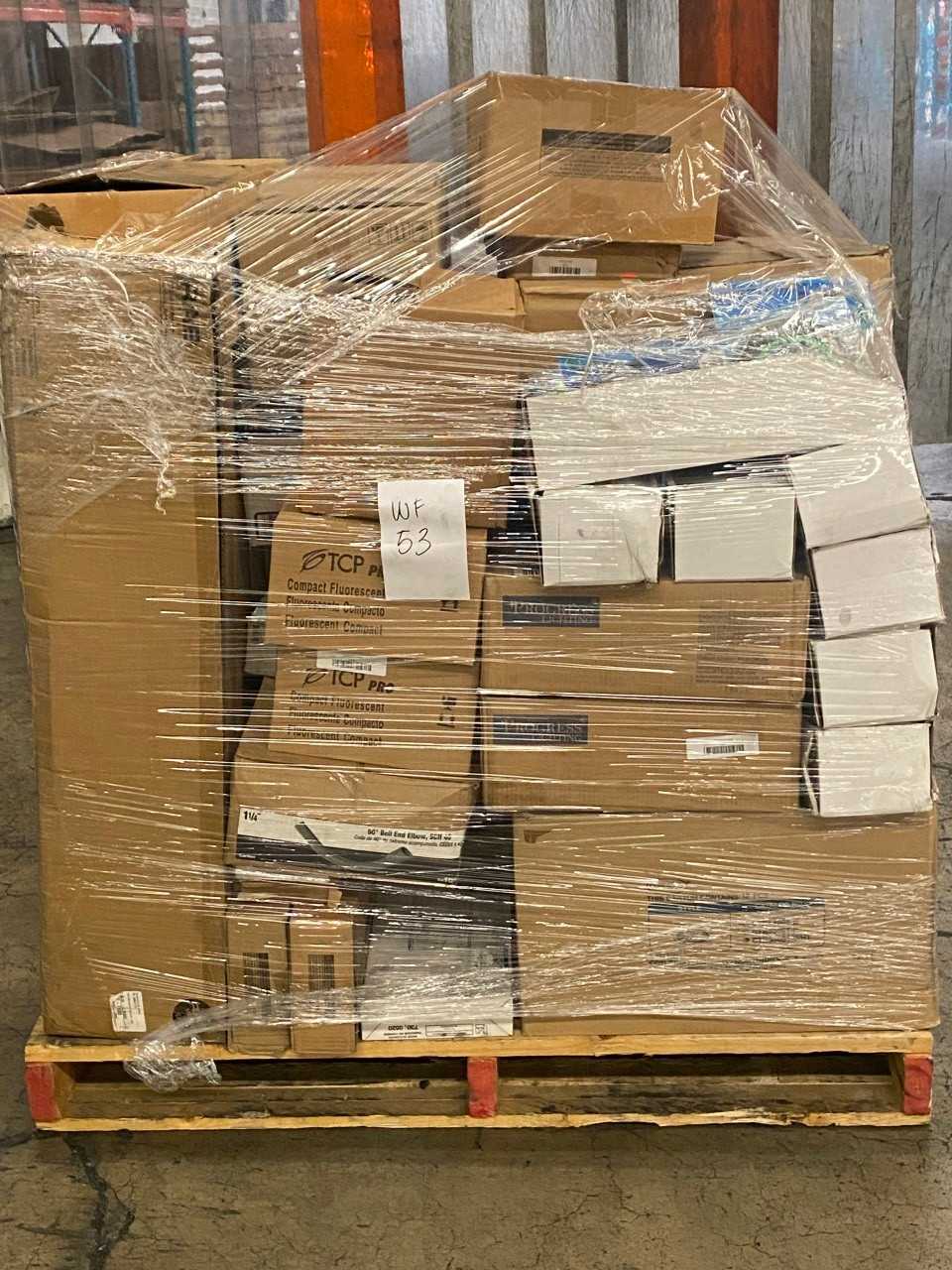 20 Pallets of Excess Electrical Inventory. See attached product manifest for more details. - ELECTRICAL COMPONENTS