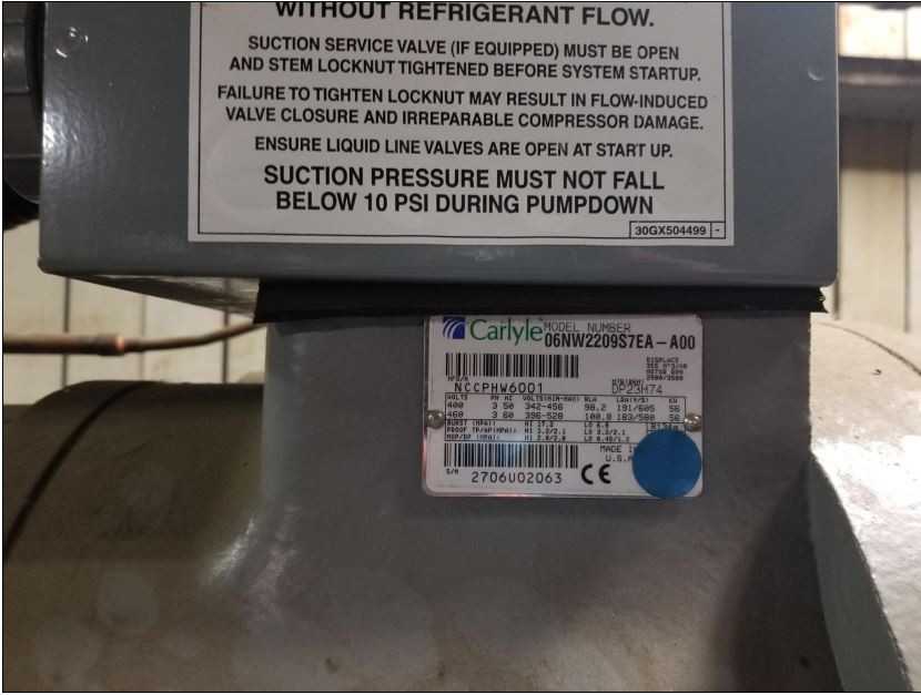 Carrier 30HXC206RY-661 Chiller Package - CONSTRUCTION EQUIPMENT