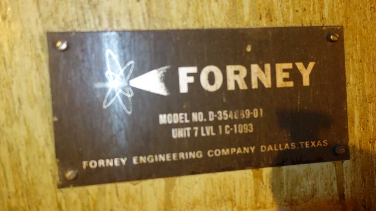 FORNEY D-354889 BURNER MANAGEMENT CONTROL PANEL - ELECTRICAL COMPONENTS