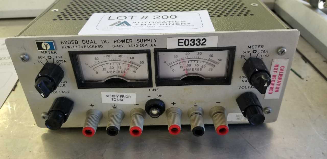 HP Dual DC Power Supply - METAL INSPECTION EQUIPMENT HP Dual DC Power Supply - METAL INSPECTION EQUIPMENT