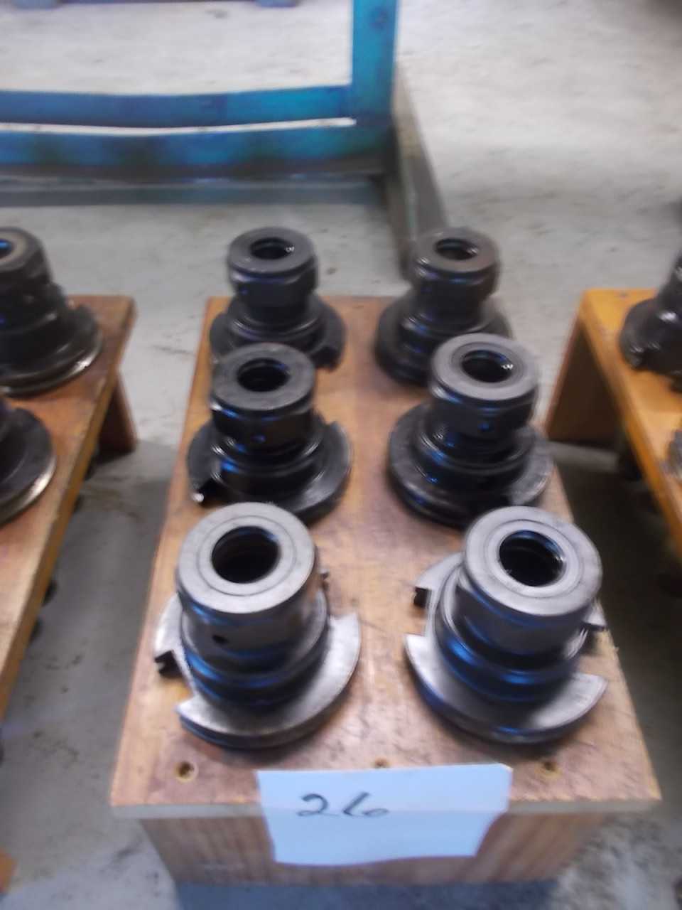 6 Parlec Cat 50 TG100 Collet Holders - MACHINING ACCESSORIES & TOOLING