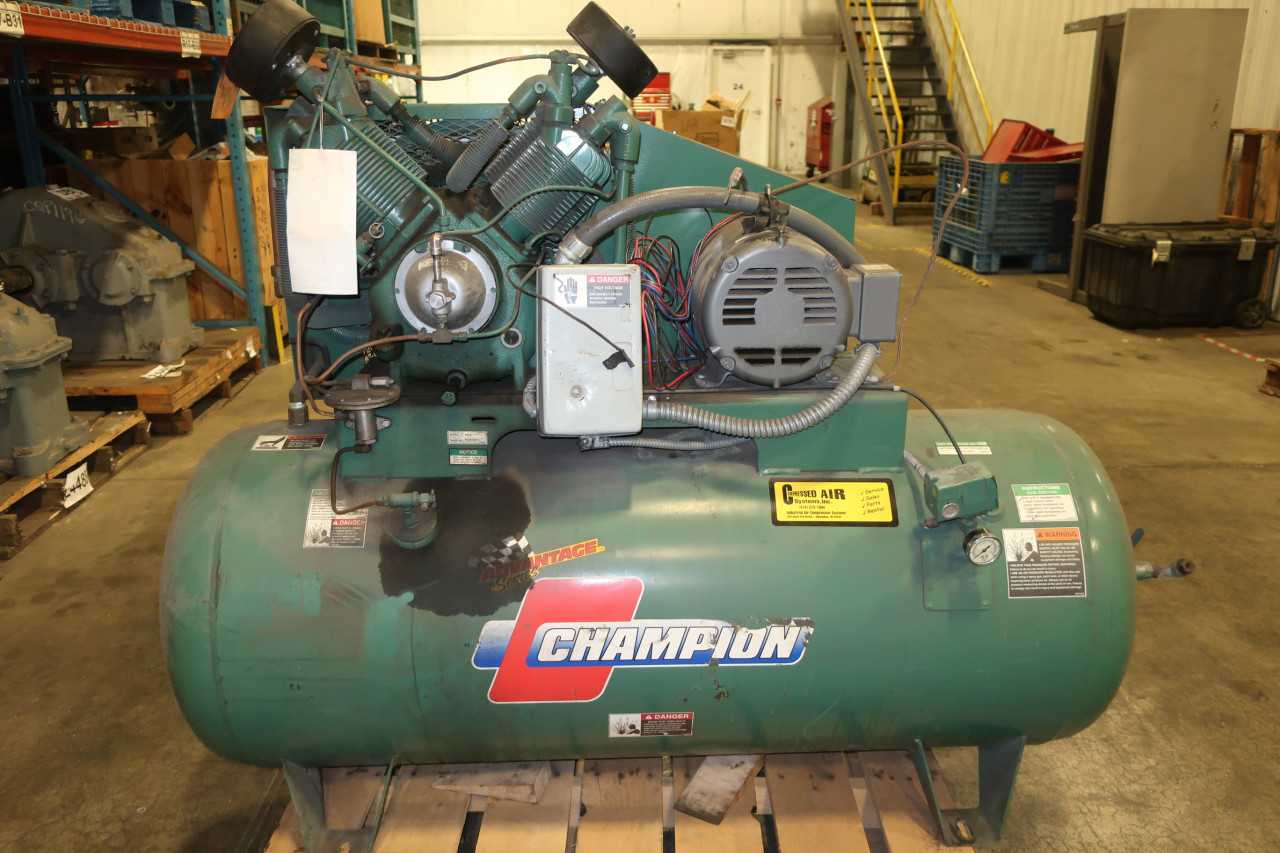 ADVANTAGE SERIES CHAMPION HR10-12 AIR COMPRESSOR 140-175PSI - AIR COMPRESSORS