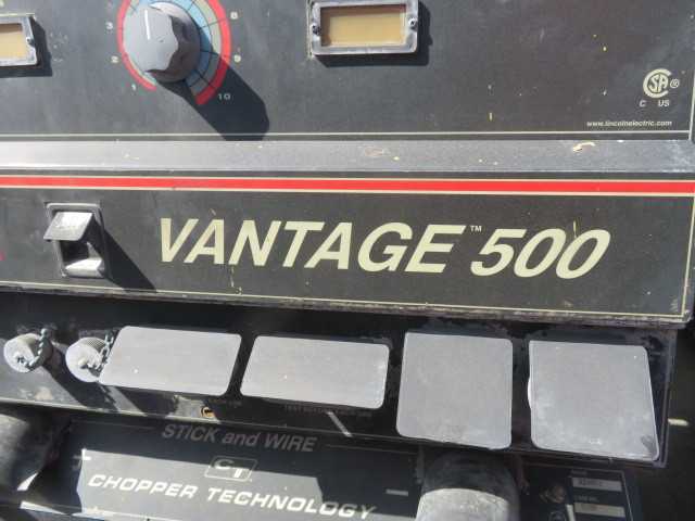 Lincoln Welder, Vantage 500, Model K20405-1 - PLANT & FACILITY