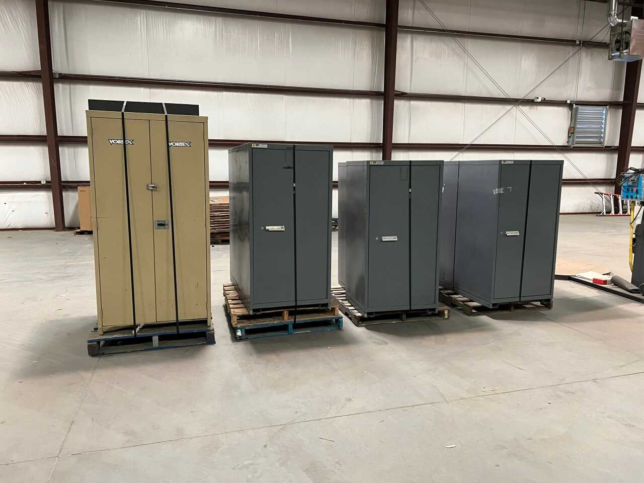 8X STANLEY VIDMAR AND STRONHOLD CABINETS (NEW MEXICO) - TOOL STORAGE