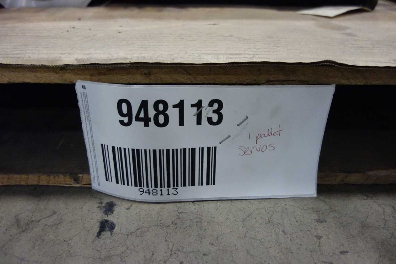 PALLET OF ASSORTED SERVO MOTORS - SERVO