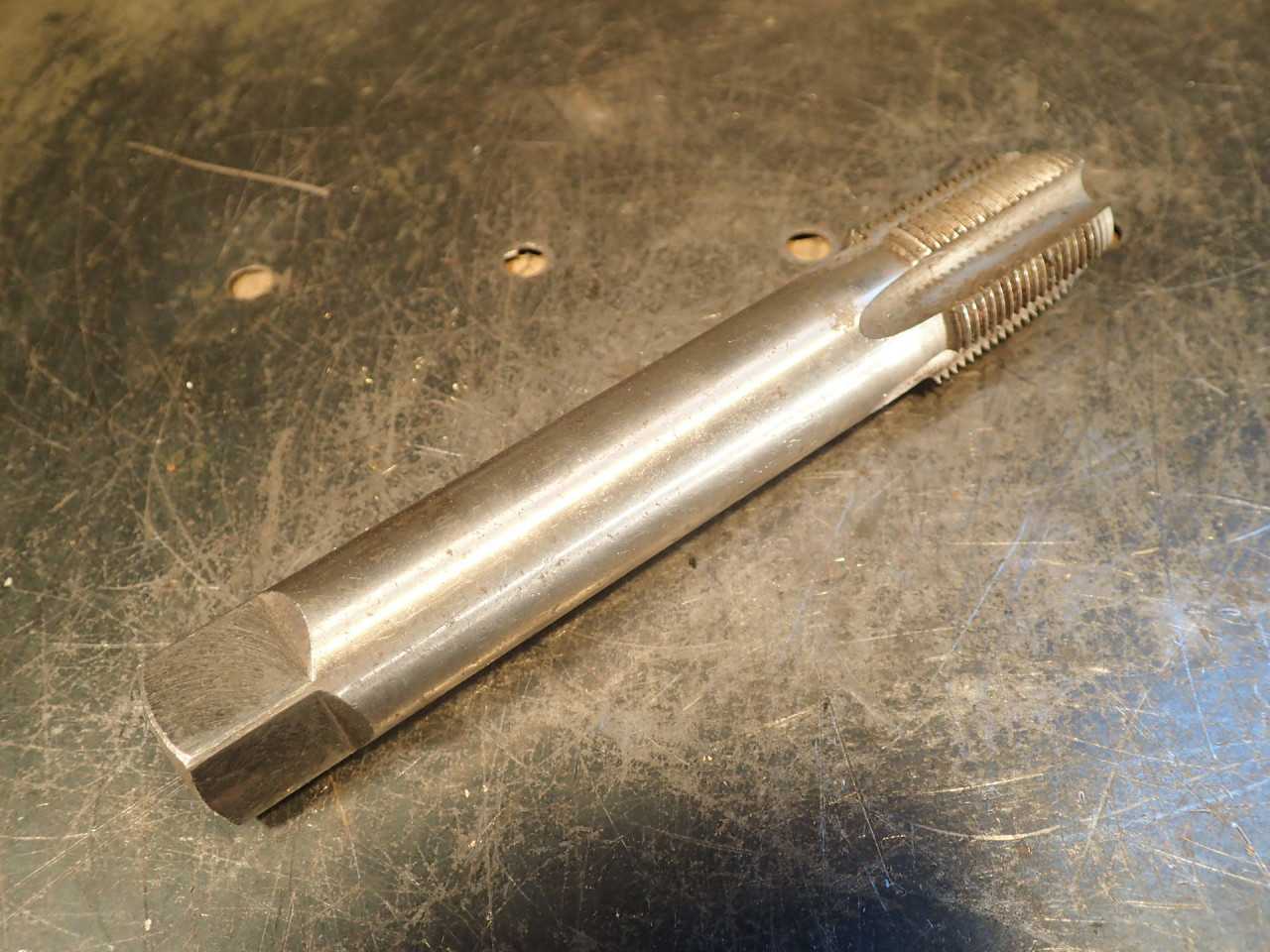 3/4" -14 NPT 6" Extension Hand Thread Tap: 5-Flute, HSG, Macedonia - MACHINING ACCESSORIES & TOOLING