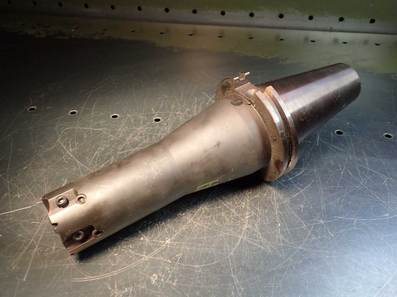 Kennametal Adaptive Technologies 2" Indexable Carbide Coolant End Mill: CAT-50 - MACHINING ACCESSORIES & TOOLING