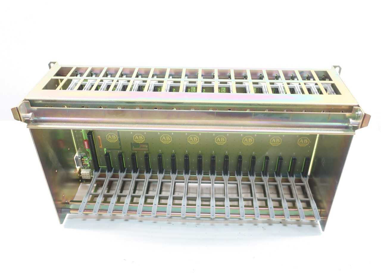 ALLEN BRADLEY 1771-A4B PLC5 SER B 16-SLOT I/O CHASSIS MODULE - AUTOMATION & CONTROLS