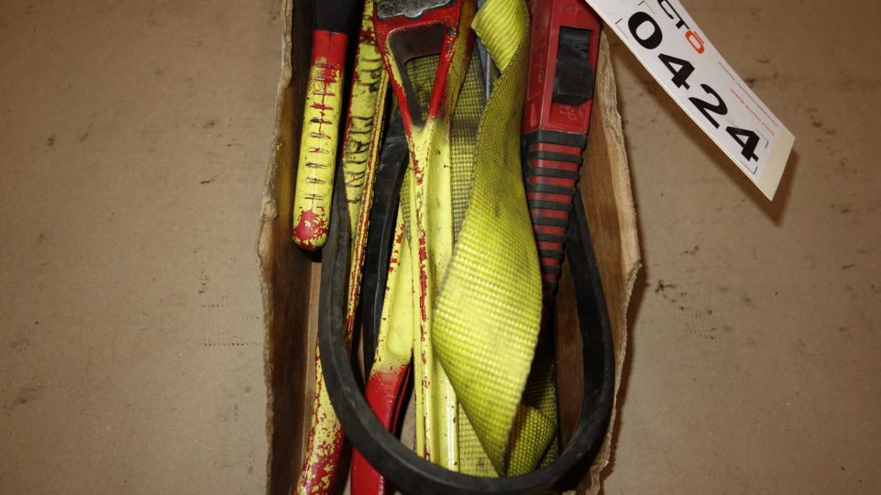 ASSORTED LOT OF STRAP WRENCHES - HAND TOOLS