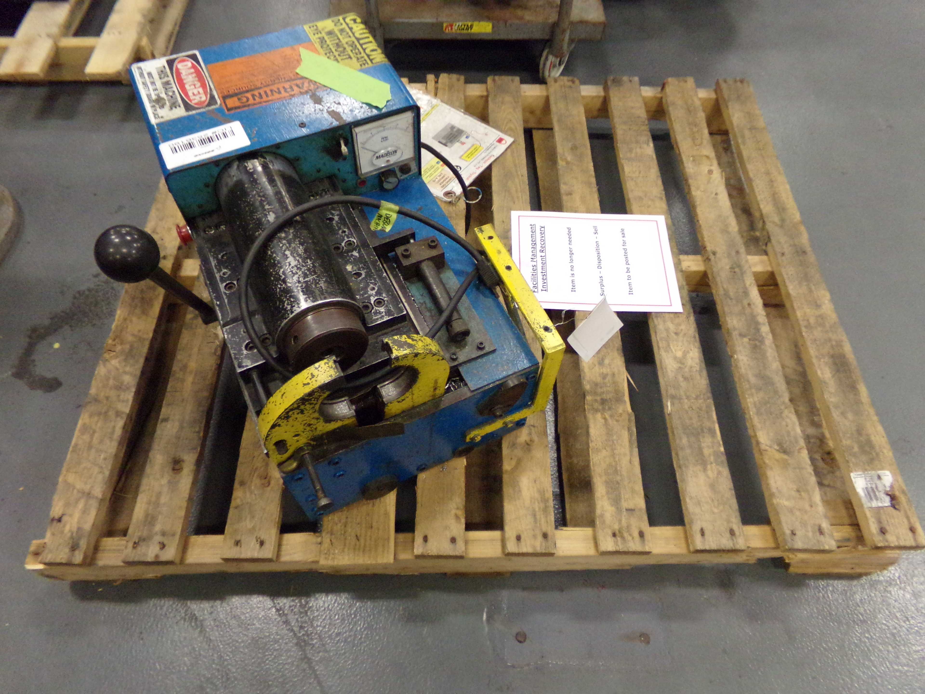 CLARKE & LEWIS END FINISHING - FINISHING EQUIPMENT
