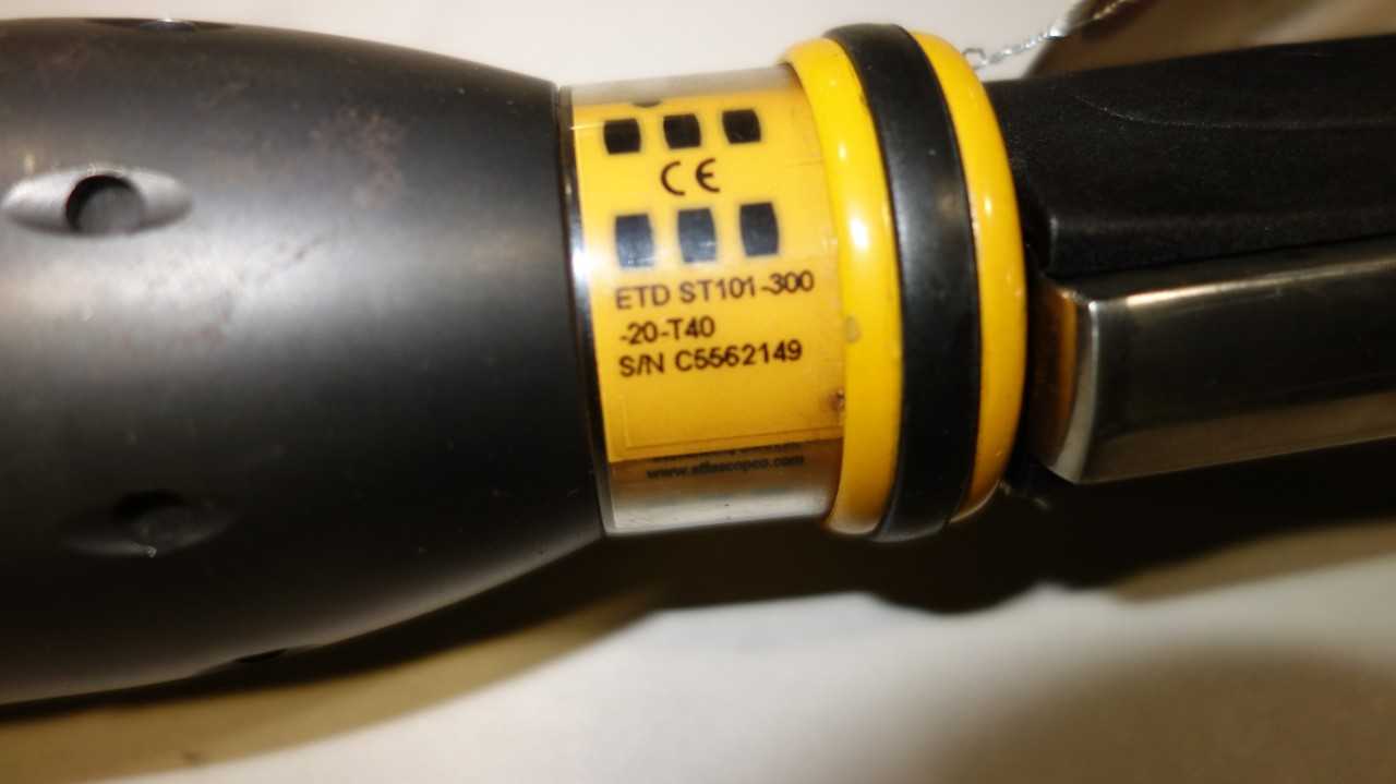 ATLAS COPCO ST101-300-20-T40 ELECTRIC TENSOR STRAIGHT TELESCOPIC NUTRUNNER - ELECTRIC POWER TOOLS
