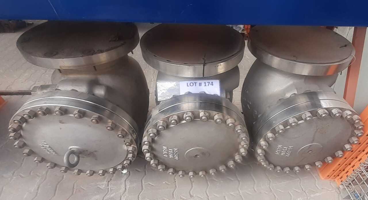 Lot of 3 Check Valves - CHECK VALVE