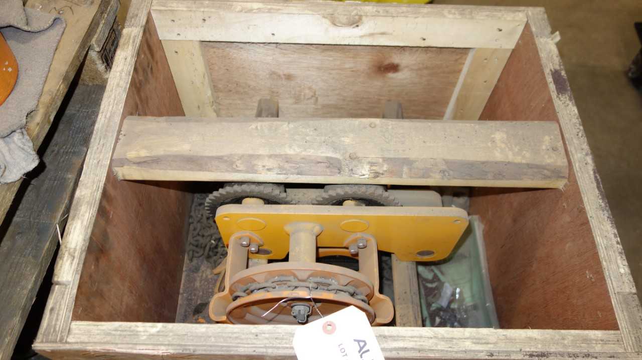 HARRINGTON G-NTH020 2 TON NAVY TROLLEY HOIST - LIFTING EQUIPMENT