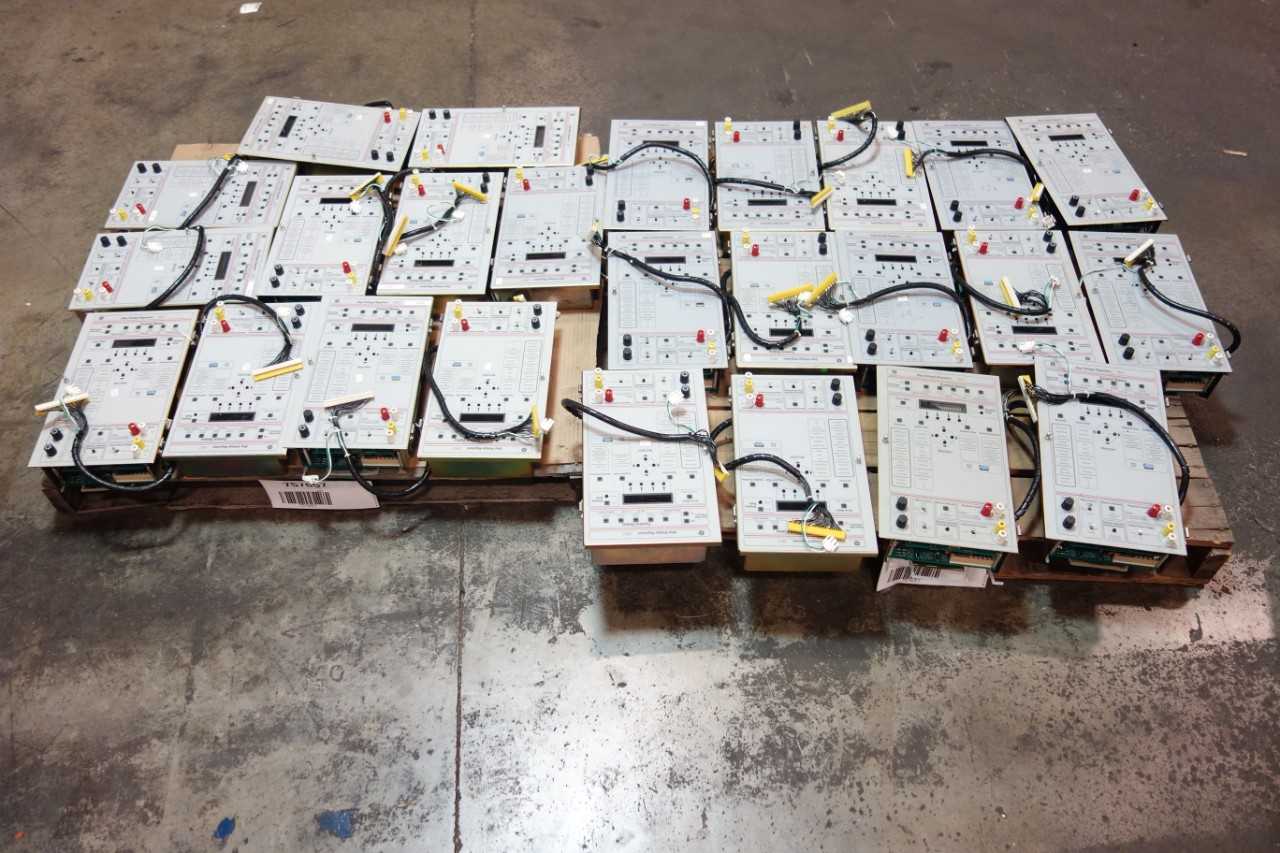 2 PALLETS OF ASSORTED STEP VOLTAGE REGULATORS - ELECTRICAL COMPONENTS