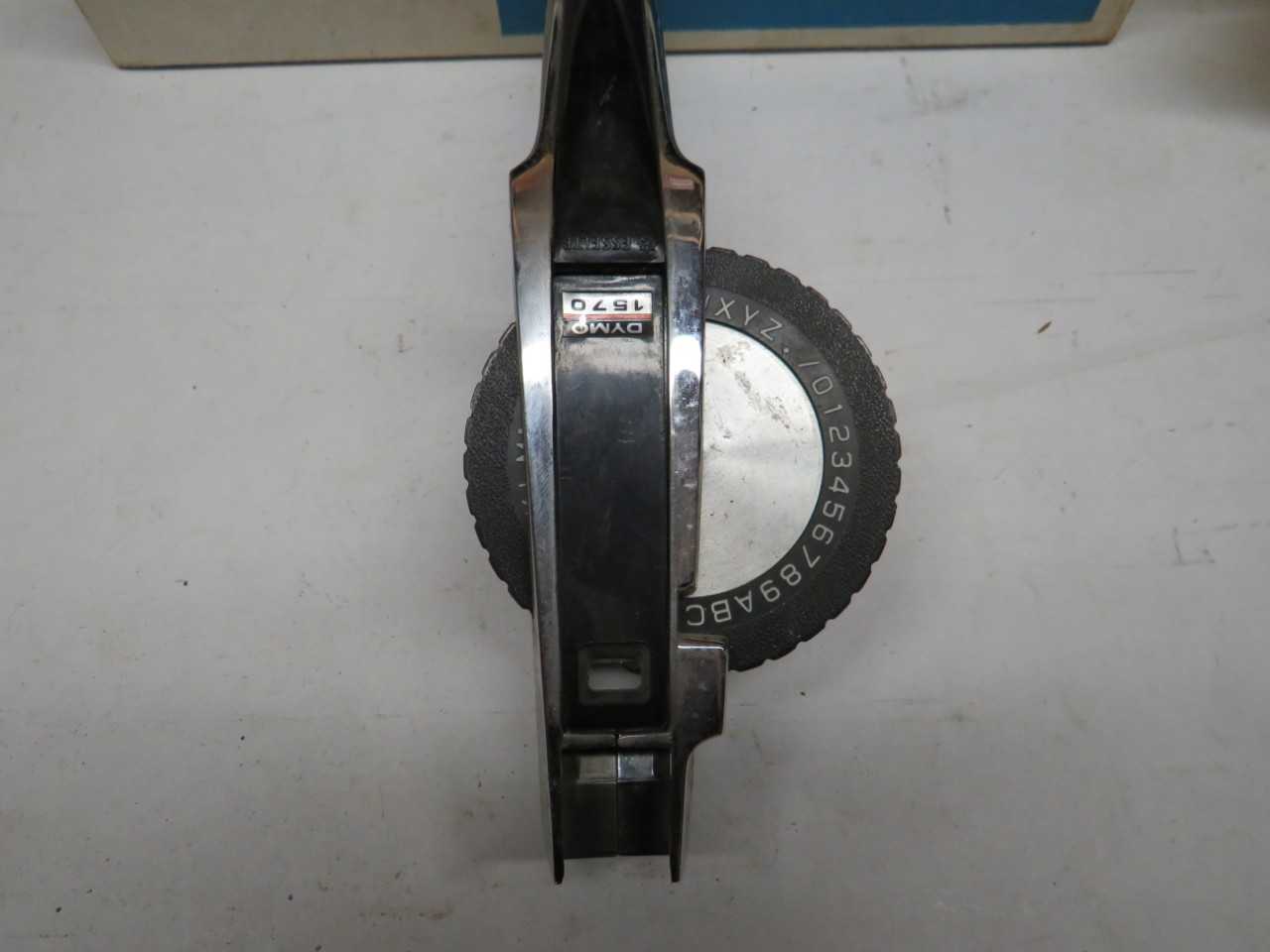 LOT OF 2 DYMO TAPEWRITER M-11 1011 - ELECTRIC POWER TOOLS