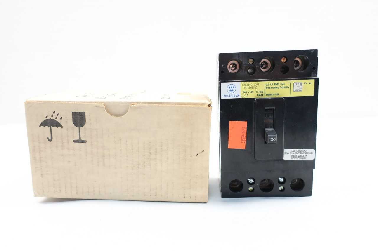 NEW WESTINGHOUSE 100A CIRCUIT BREAKER - MISCELLANEOUS