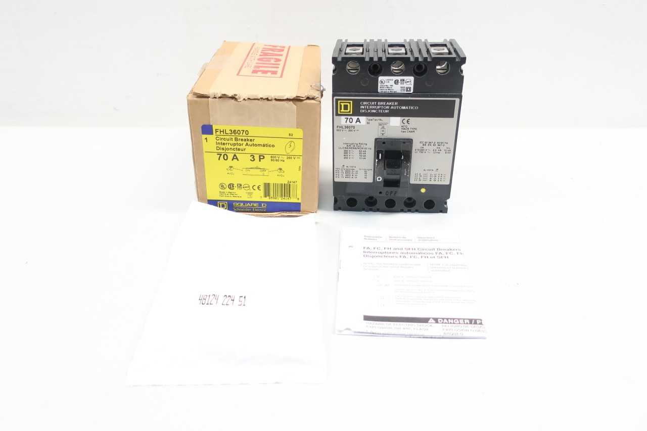 NEW SQUARE D 70A CIRCUIT BREAKER - MISCELLANEOUS