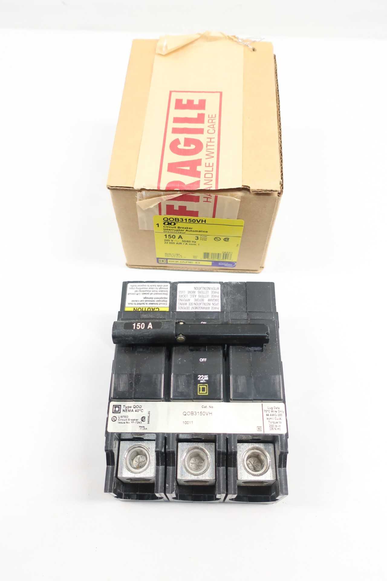 NEW SQUARE D 150A CIRCUIT BREAKER - MISCELLANEOUS