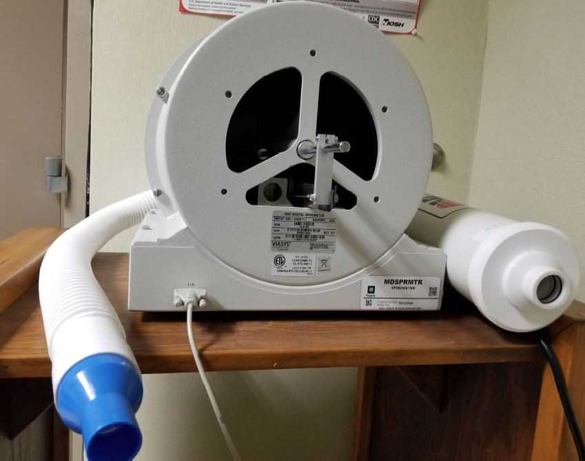 Sensormedics Viasys Healthcare Digital Spirometer Model 1022 - METAL INSPECTION EQUIPMENT
