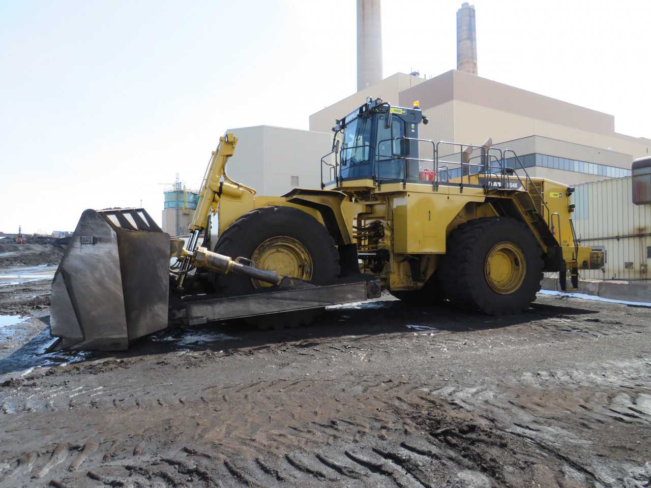 2008 CAT 854K RUBBER TIRE DOZER WHEEL LOADER - 21908 HOURS - WHEEL LOADERS