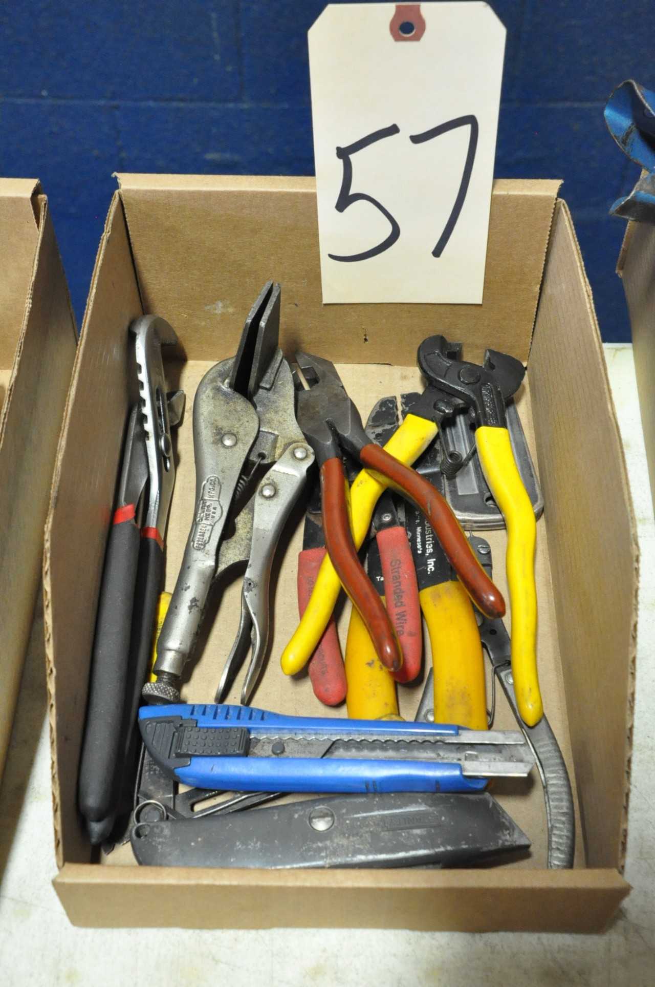 Strippers Pliers etc in 1 Box - HAND TOOLS
