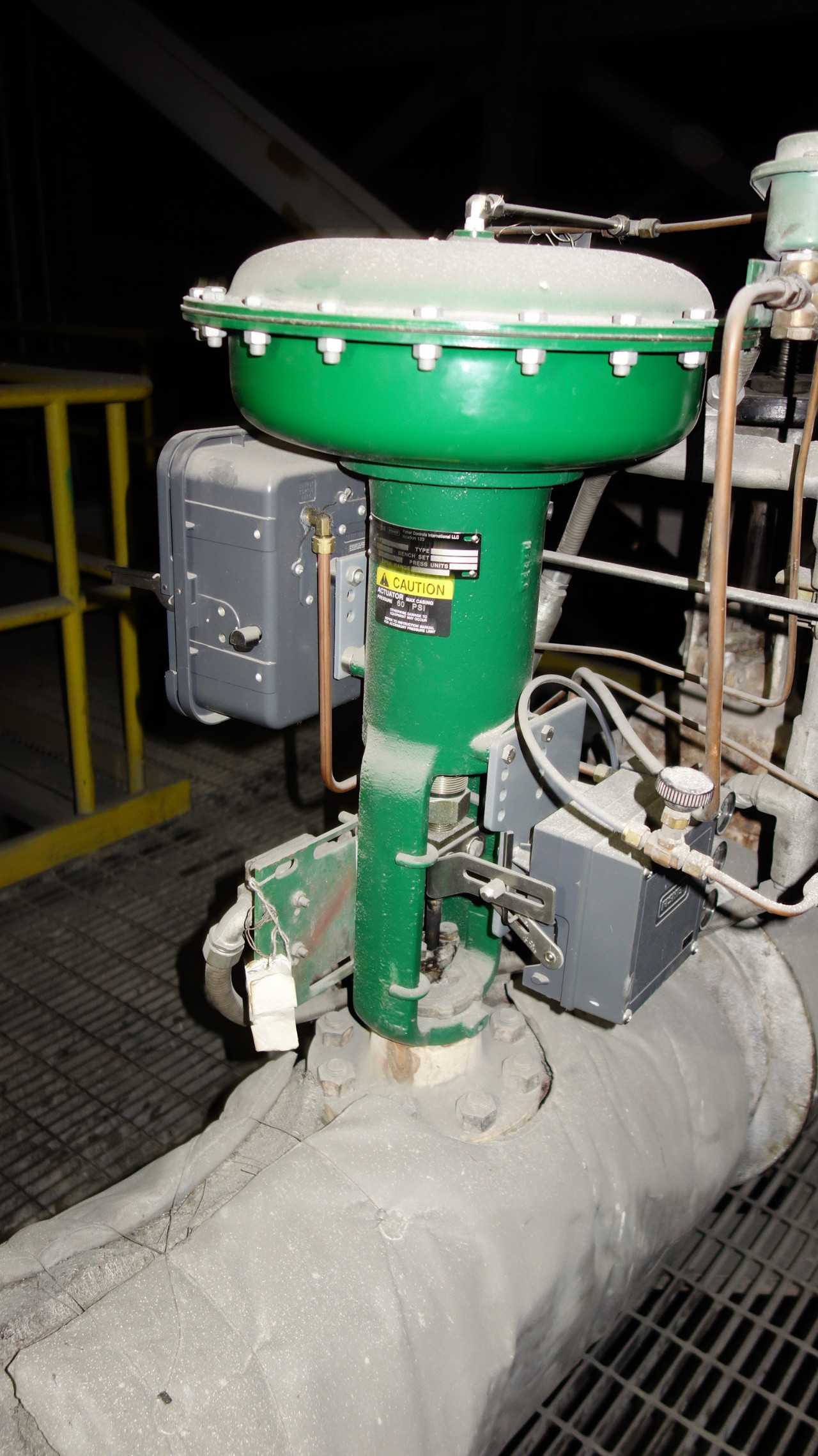FISHER 657-ES 4IN CL300 CONTROL VALVE C1 CONTROLLER - CONTROL VALVE