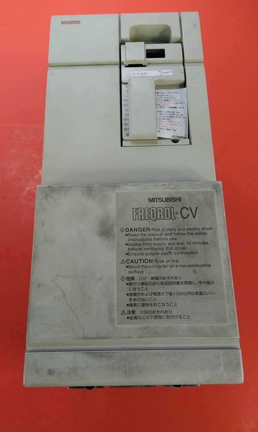 Mitsubishi Inverter FR-CV-H22K 380-480V 22kW 3PH - Used - Bench Tested - MOTOR DRIVES