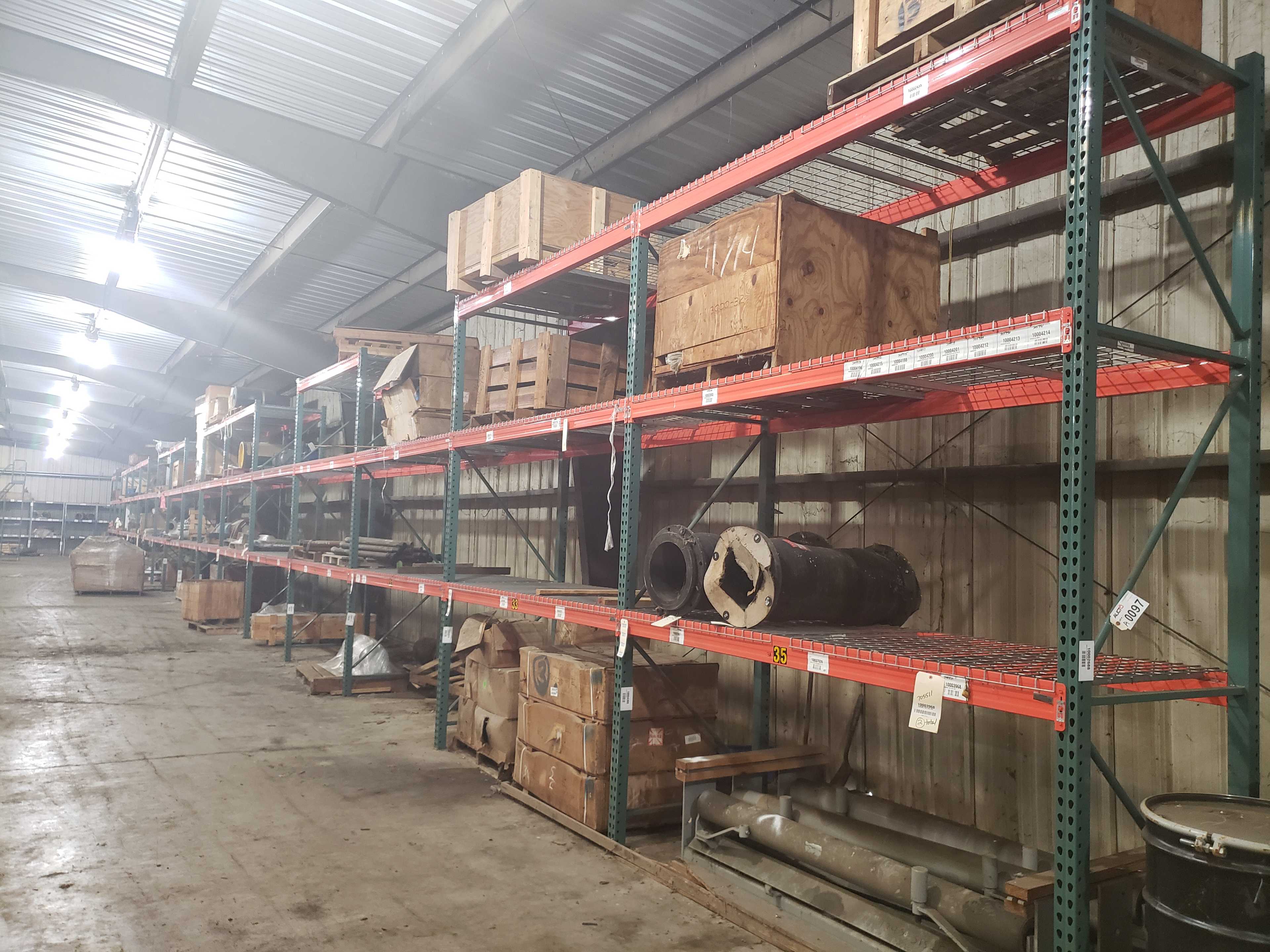 LOT OF PALLET RACKING - PALLET RACKING LOT OF PALLET RACKING - PALLET RACKING